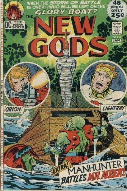 New Gods Vol 1 #6 comic cover