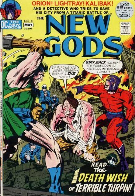 New Gods Vol 1 #8 comic cover