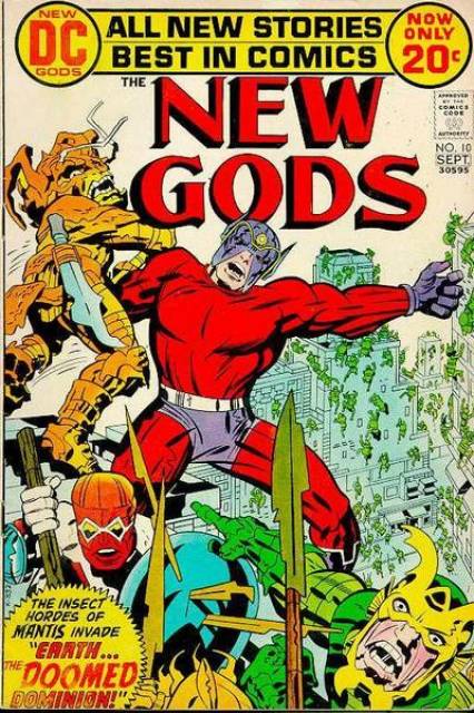 New Gods Vol 1 #10 comic cover