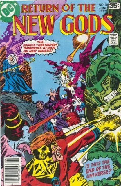 New Gods Vol 2 #18 comic cover