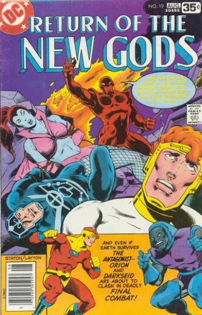 New Gods Vol 2 #19 comic cover