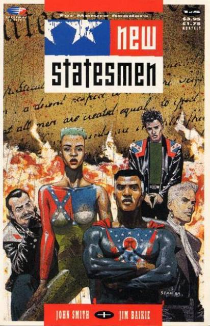 New Statesmen #1 comic cover