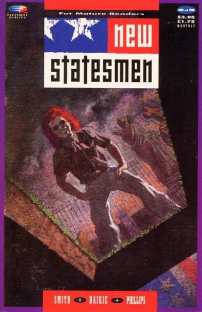 New Statesmen #5 comic cover