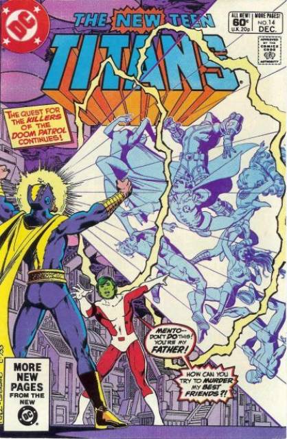 New Teen Titans #14 comic cover
