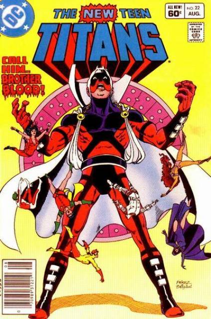 New Teen Titans #22 comic cover