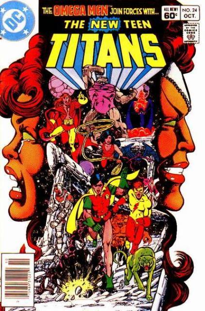New Teen Titans #24 comic cover