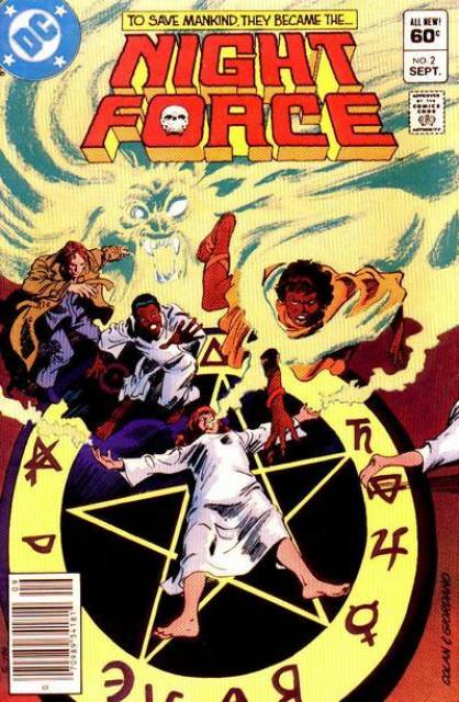 Night Force Vol 1 #2 comic cover