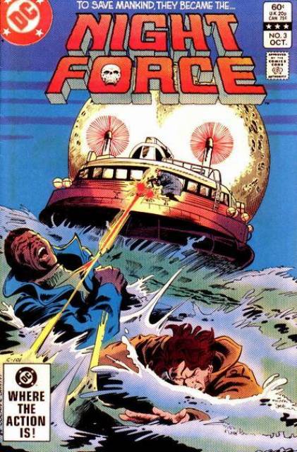 Night Force Vol 1 #3 comic cover