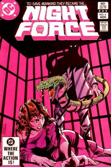 Night Force Vol 1 #4 comic cover