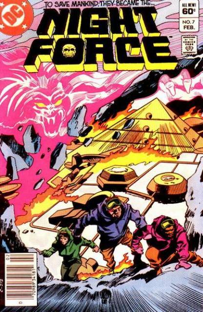 Night Force Vol 1 #7 comic cover