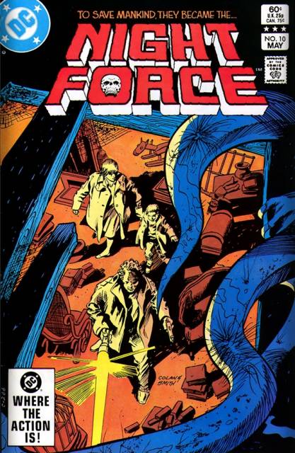 Night Force Vol 1 #10 comic cover