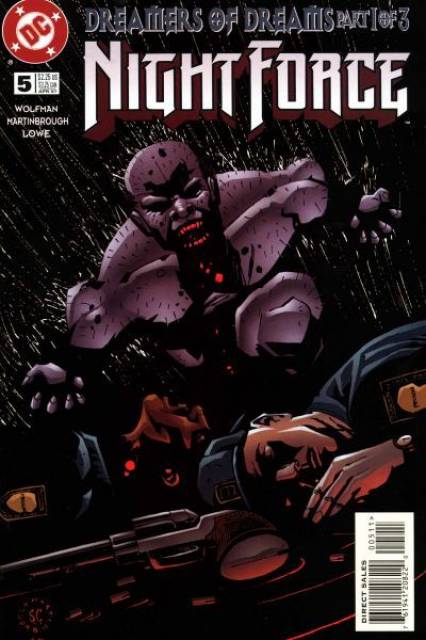 Night Force Vol 2 #5 comic cover