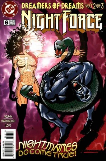 Night Force Vol 2 #6 comic cover