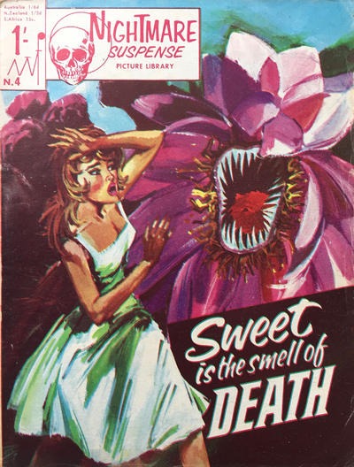 Nightmare Suspense Picture Library #4 comic cover