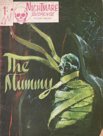 Nightmare Suspense Picture Library #5 comic cover