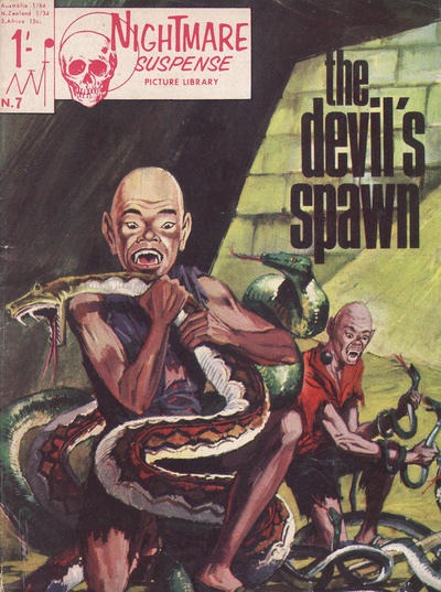 Nightmare Suspense Picture Library #7 comic cover