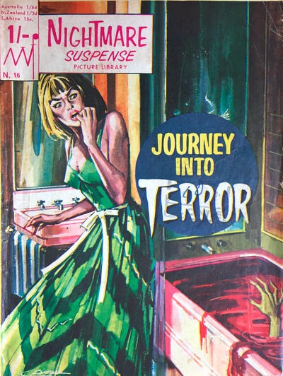 Nightmare Suspense Picture Library #16 comic cover