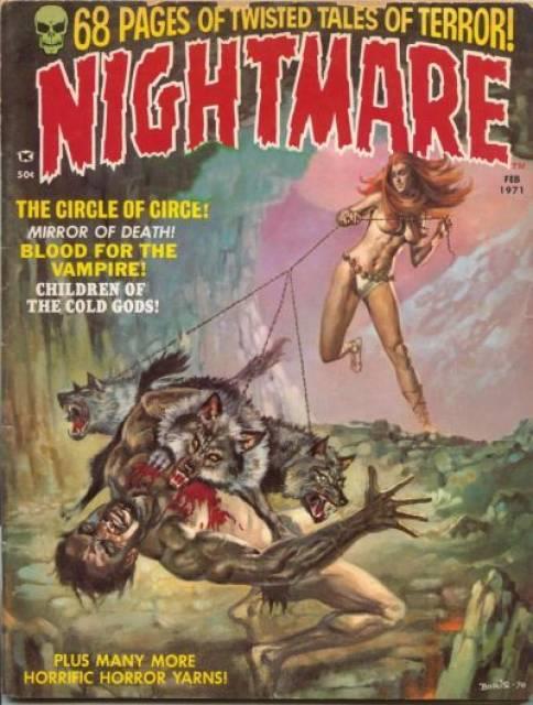 Nightmare (Skywald) #2 comic cover