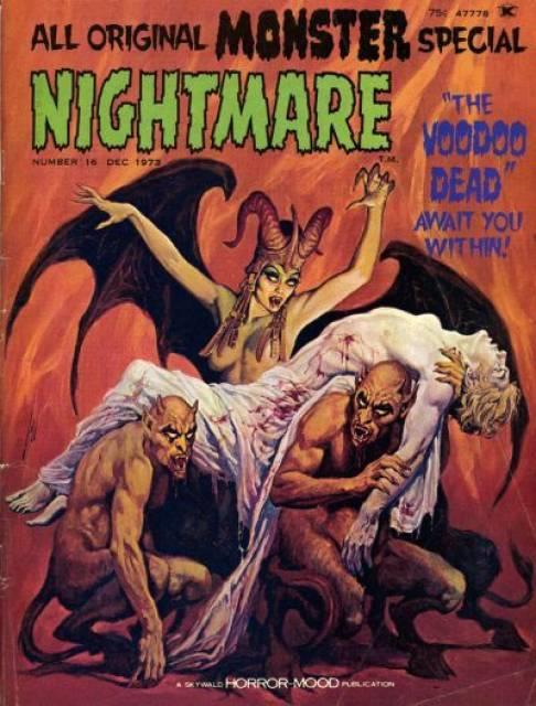 Nightmare (Skywald) #16 comic cover