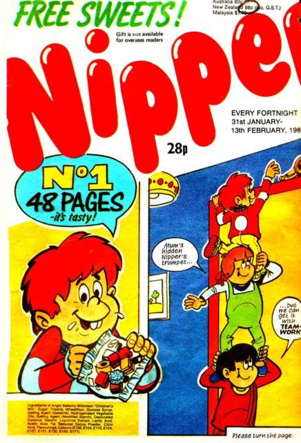 Nipper #1 comic cover