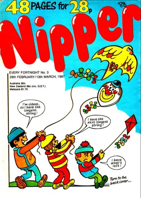 Nipper #3 comic cover
