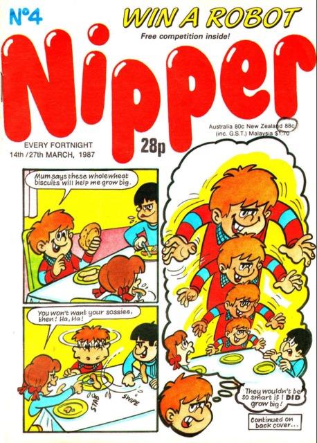 Nipper #4 comic cover