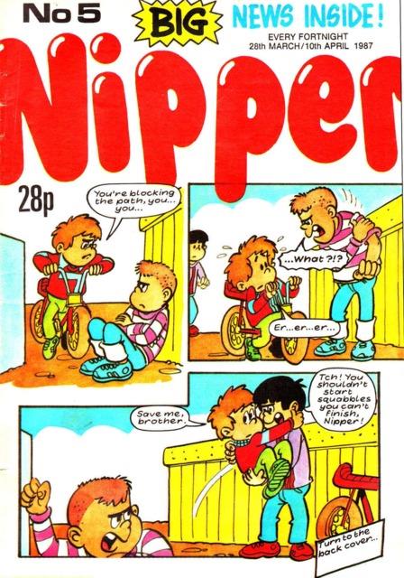 Nipper #5 comic cover