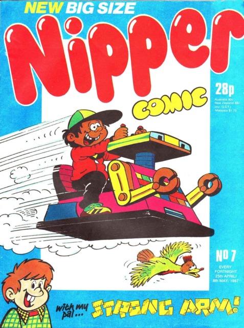 Nipper #7 comic cover