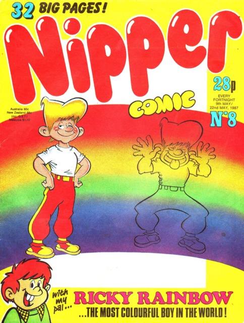 Nipper #8 comic cover