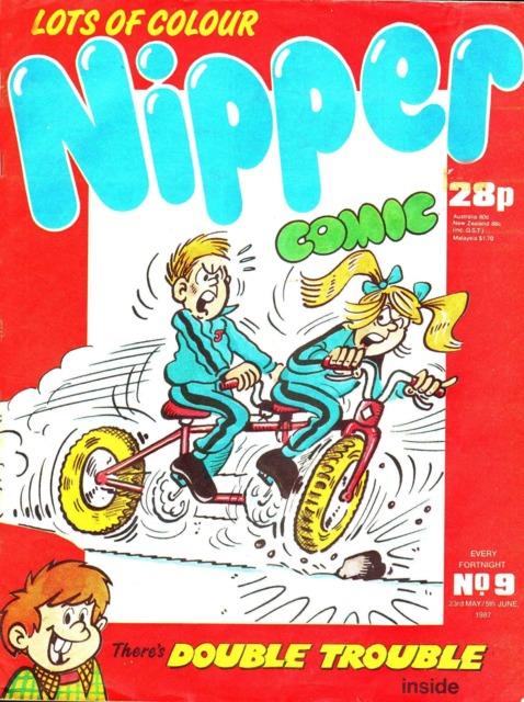 Nipper #9 comic cover