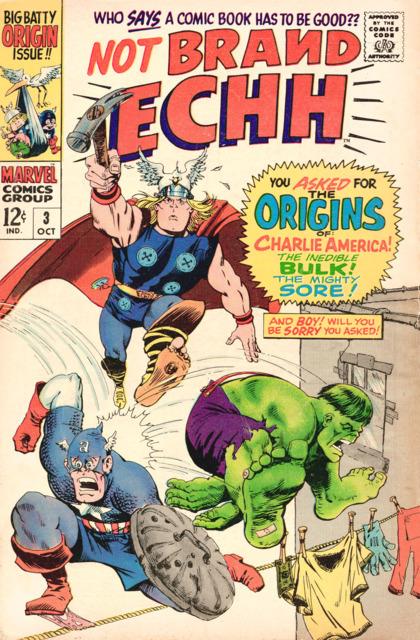 Not Brand Echh #3 comic cover