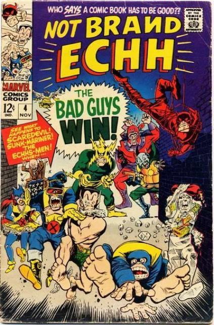 Not Brand Echh #4 comic cover