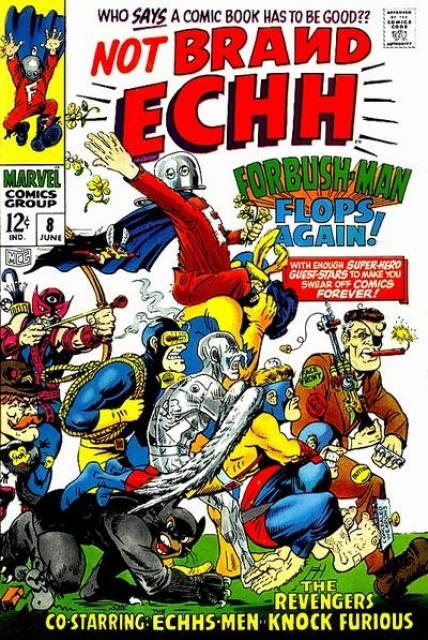 Not Brand Echh #8 comic cover
