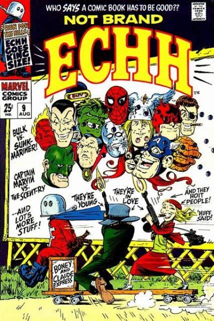 Not Brand Echh #9 comic cover