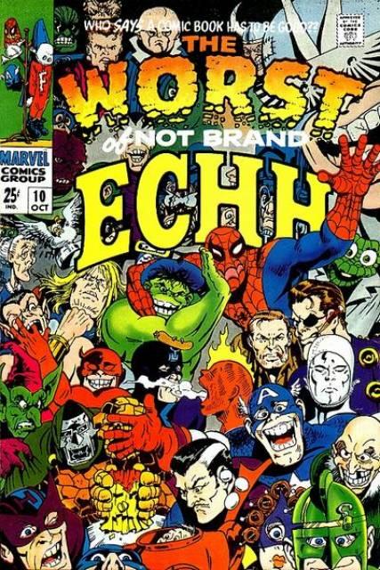 Not Brand Echh #10 comic cover