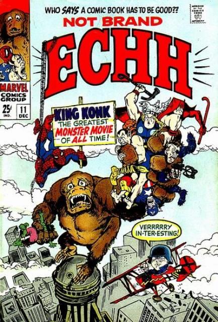 Not Brand Echh #11 comic cover