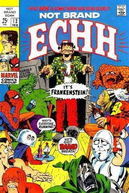 Not Brand Echh #12 comic cover