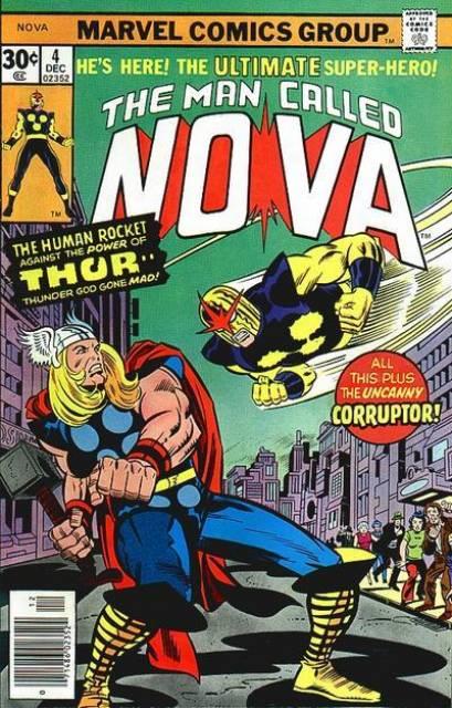Nova #4 comic cover