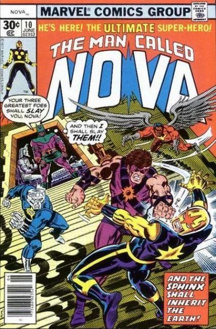 Nova #10 comic cover