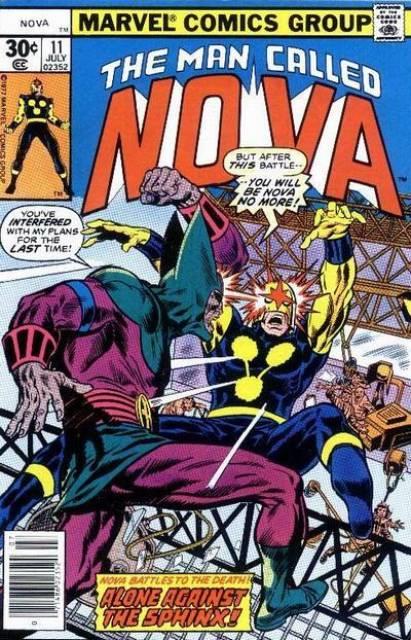 Nova #11 comic cover