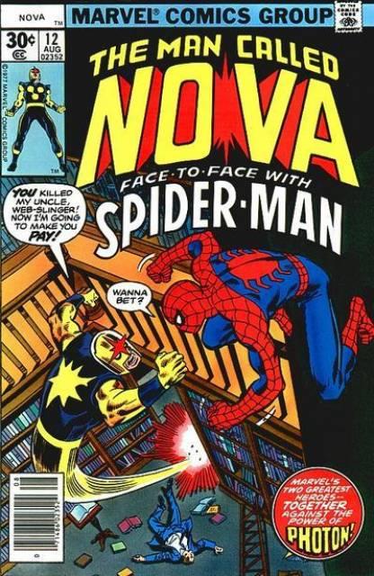 Nova #12 comic cover
