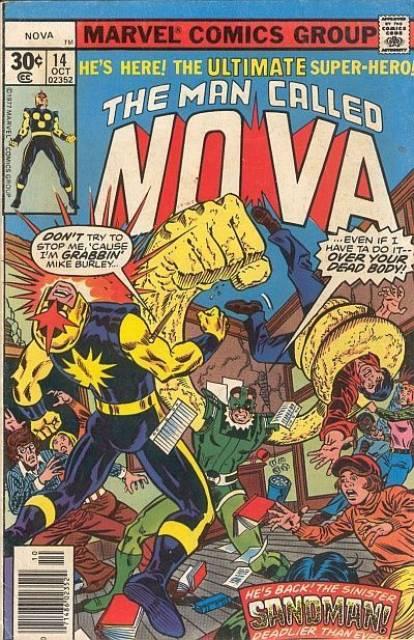 Nova #14 comic cover