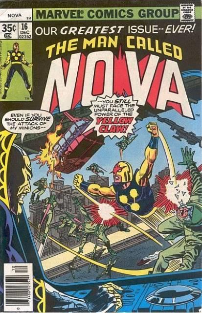 Nova #16 comic cover