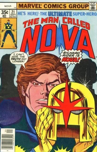 Nova #21 comic cover