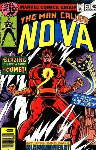 Man called Nova #22 comic cover