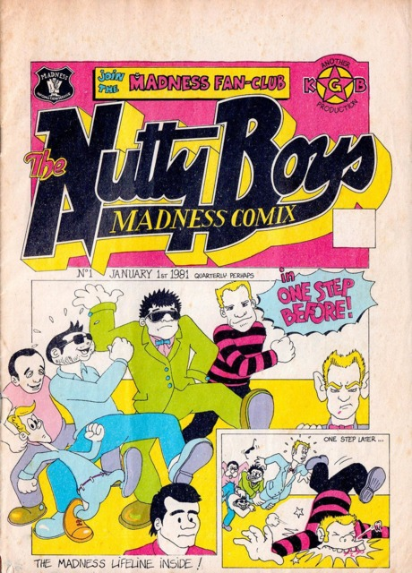 Nutty Boys #1 comic cover