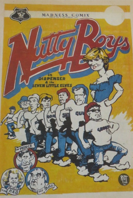 Nutty Boys #3 comic cover