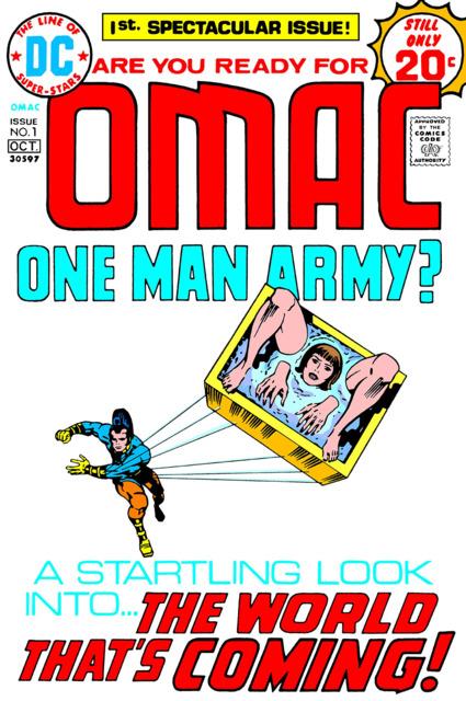 Omac #1 comic cover