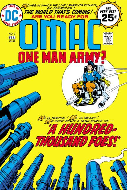 Omac #3 comic cover