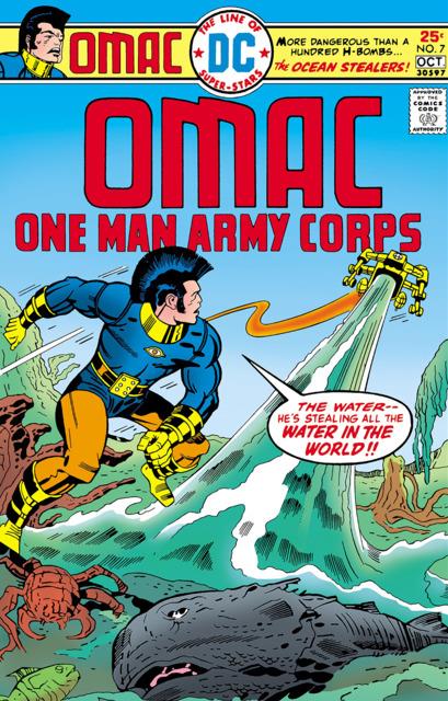 Omac #7 comic cover